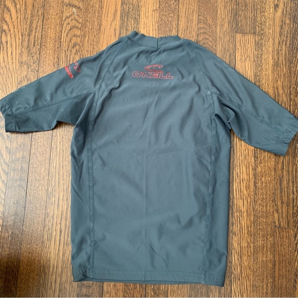 O'Neill Kid’s Gray Rashguard Size 10 - Picture 2 of 8